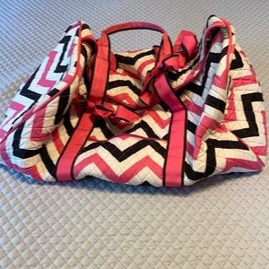 Chevron Duffel Bag